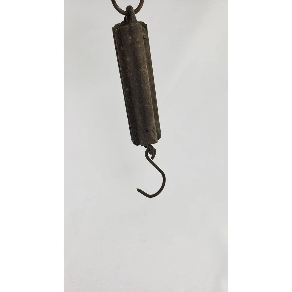 Antique Chatillons Improved Spring Balance NY PENNA Hanging Scales Pull Weight